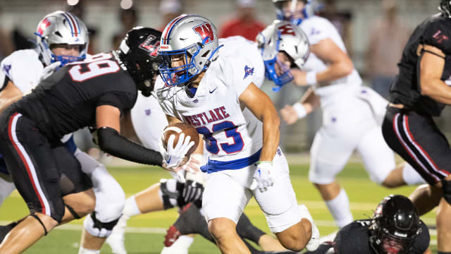 2023 Texas high school football: Westlake defeated Lake Travis 20-14 on September 22, 2023.